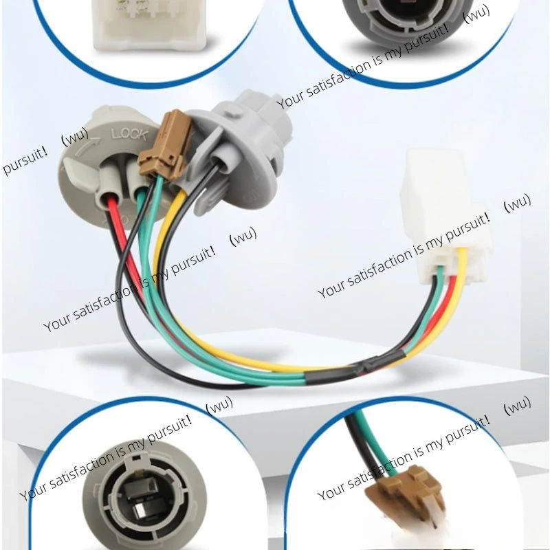 Soporte de luz trasera Kia y arnés de cableado reemplazo del conjunto de luz trasera 92480-D5000QQK