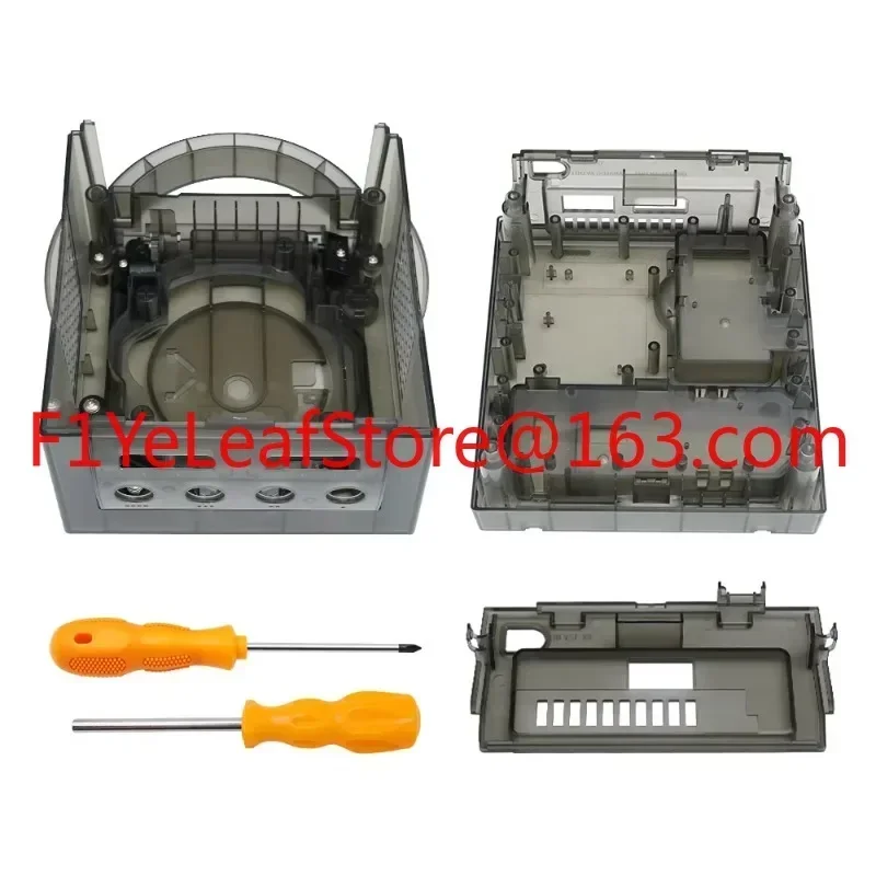 Transparent black Gamecube case NGC Shell console shell Retro game exclusive nintend Gamecube Replacement Shell NGC