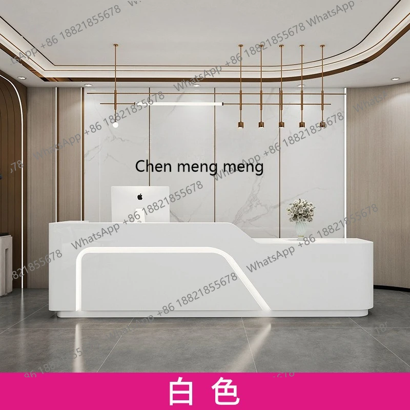 X Company مكتب الاستقبال مكتب الاستقبال طلاء صالون تجميل بار الخروج الصفحة بسيطة