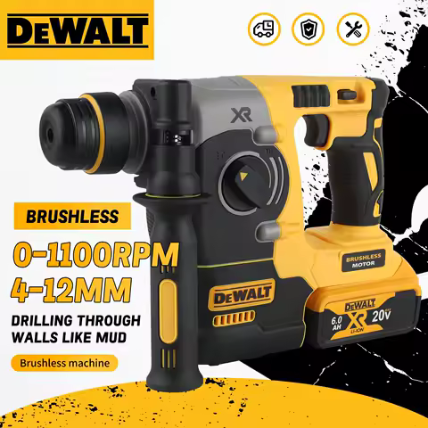 DEWALT DCH273 Rotary Percussion Drill 18V/20V MAX SDS Brushless 1 Inch PLUS L-shaped Woodworking Impact Drill（No Battery）