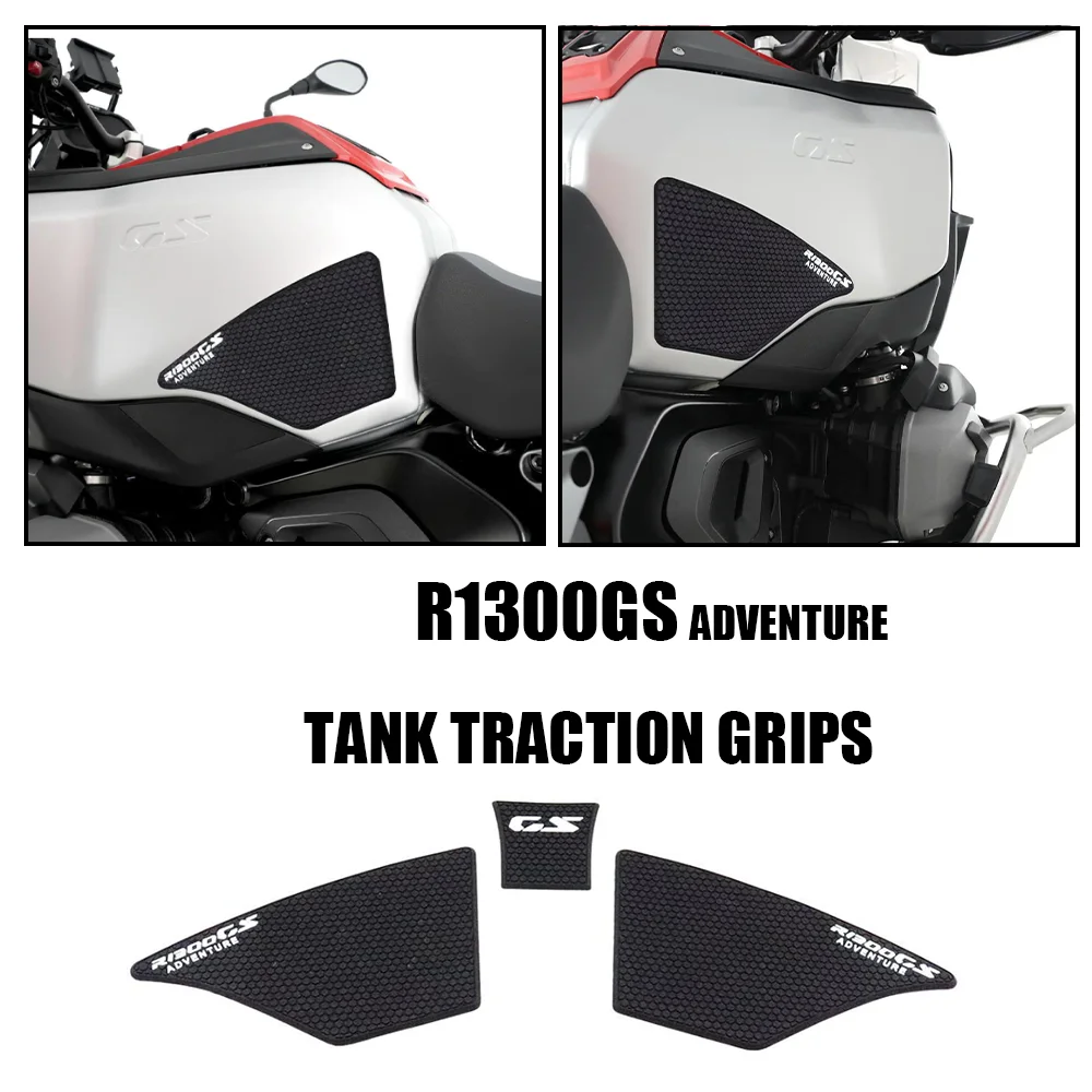 

for BMW R1300GSA R 1300 GS ADV R 1300 GS Adventure Motorcycle Tank Grips R1300GS Adventure Tank Traction Grips Fuel Tank Pads