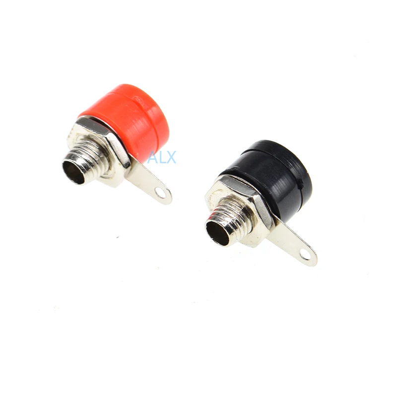 10pcs 4mm Banana Plug Jack Sokcet Banana Binding Post For Audio Speaker