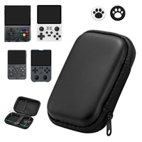 EVA Hard Carrying Case Shockproof with 2 Joystick Caps Portable Travel Case for Miyoo Mini Plus/ANBERNIC RG35XX/R36S/R35S