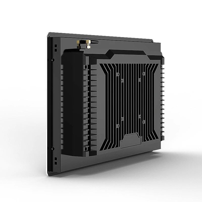 Monitor LCD Táctil Industrial con Carcasa Metálica, Pantalla Táctil IP65 Resistente al Agua de 15/15.6/17/18.5/21.5 Pulgadas, VGA, HDMI, RJ45, PCAP