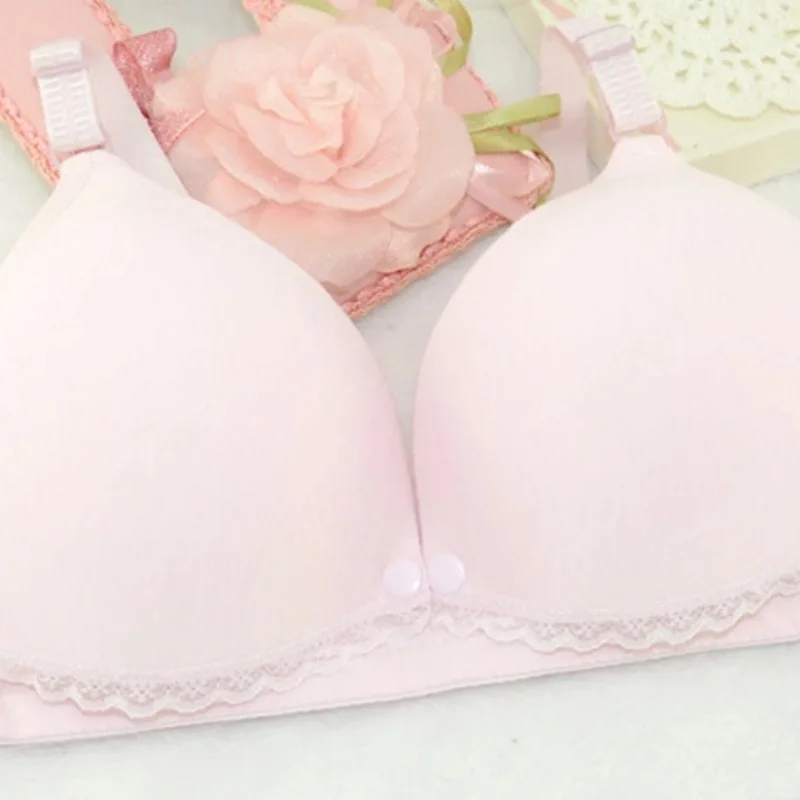 Cotton Maternity Nursing Bras Set Pregnant Breastfeeding Pregnancy Women Underwear Breast Feeding Bra soutien gorge allaitement