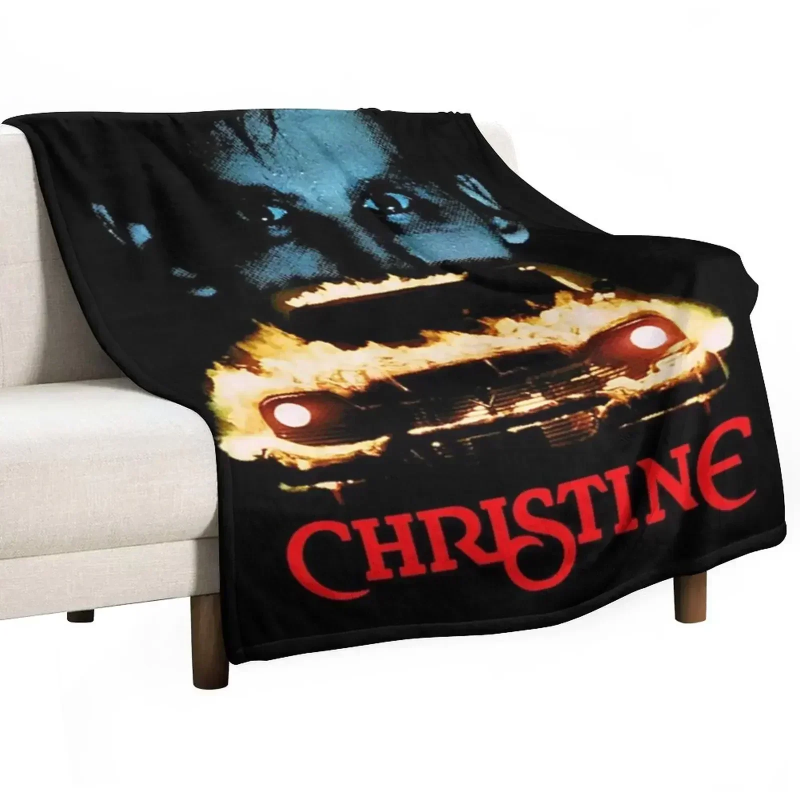 Christine and Arnie Tshirt Funny Gifts Throw Blanket manga Hairy Thin Blankets