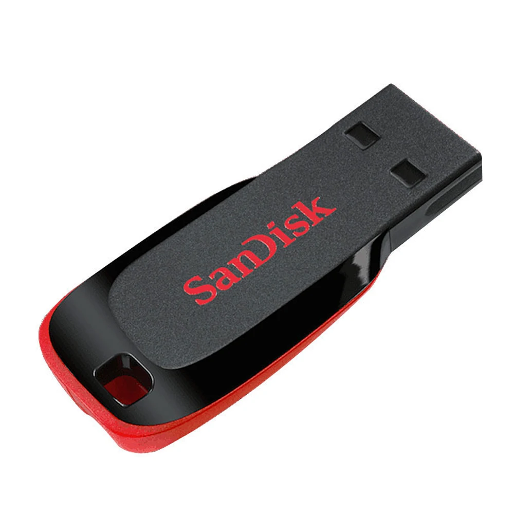 100% Orijinal SanDisk 64 GB USB Flash Sürücü 32 GB USB Disk 16 GB USB2.0 Mini Kalem Sürücü Pendrive Memory Stick U Disk bilgisayar için