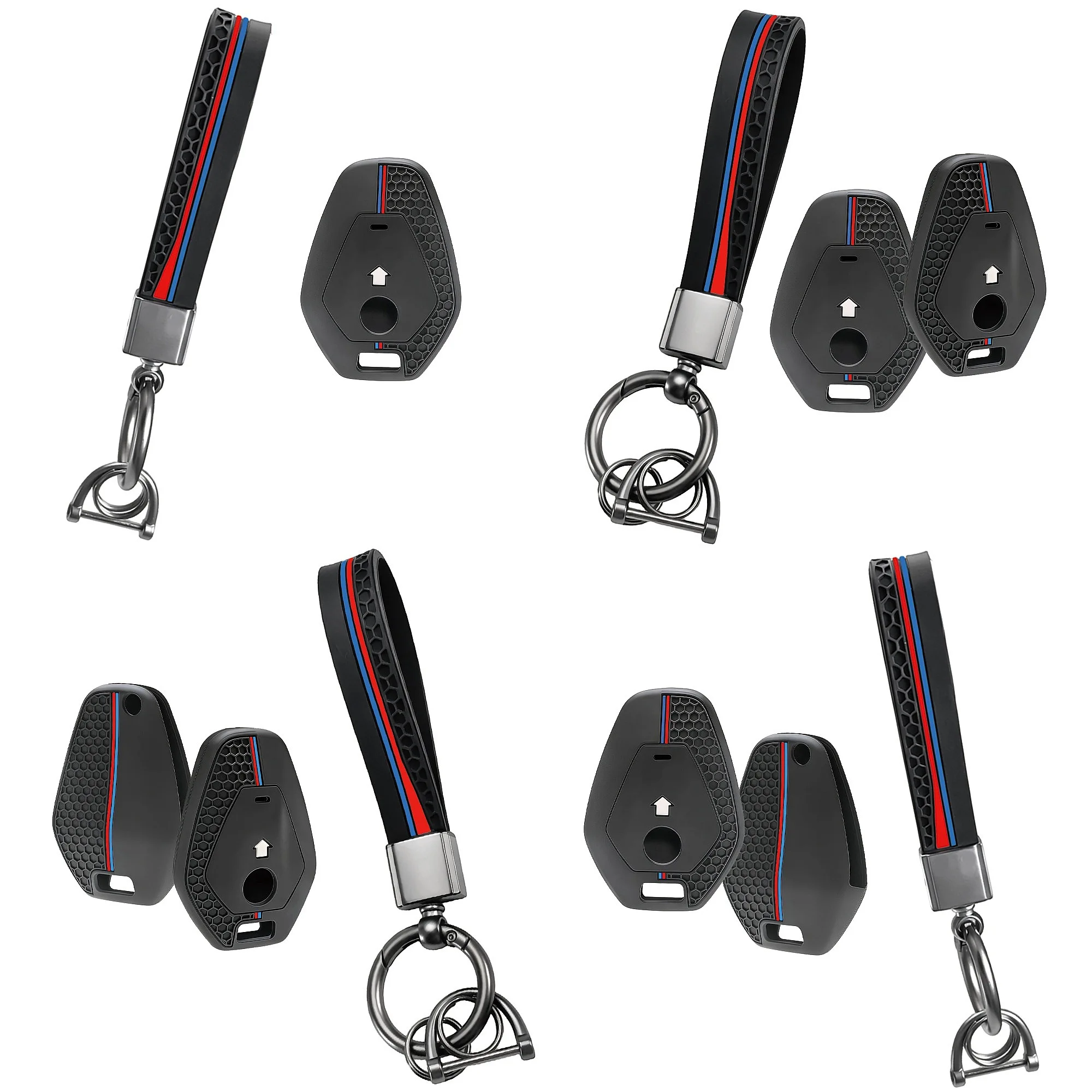 Motorcycle Remote Key Fob Cover Shell for BMW R1300GS R1250GS Adventure Big GS 2025 Keychain