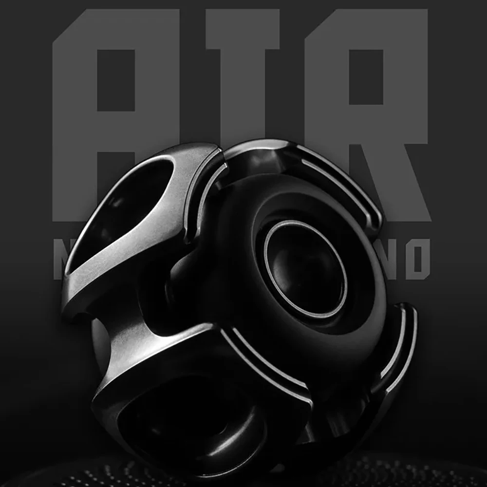 LAUTIE Noiz Air-Nano Fidget Spinner Noiz Series Stainless Steel Zirconium EDC Toys For Adults Gyro