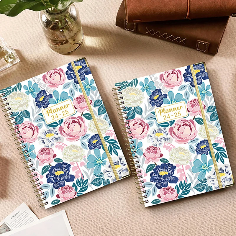 2025 Planner Notebook Daily To Do List Agenda Planner Portable Notebook Daily Planner Notebook Student Schedules Notepad