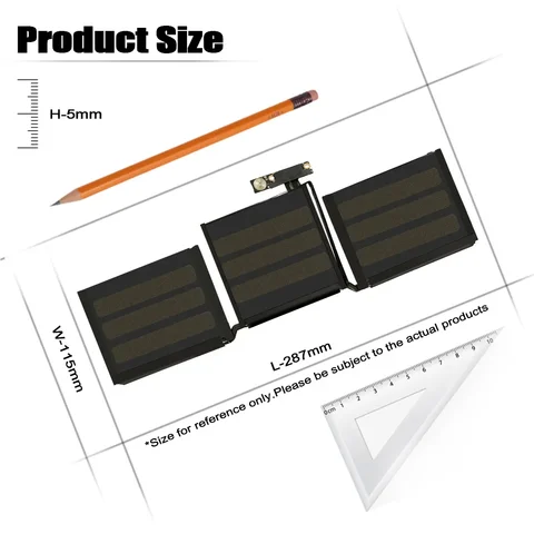 SKOWER A1713 Laptop Batteri För Apple MacBook 13 10 best sales MacBook-batteri - №8