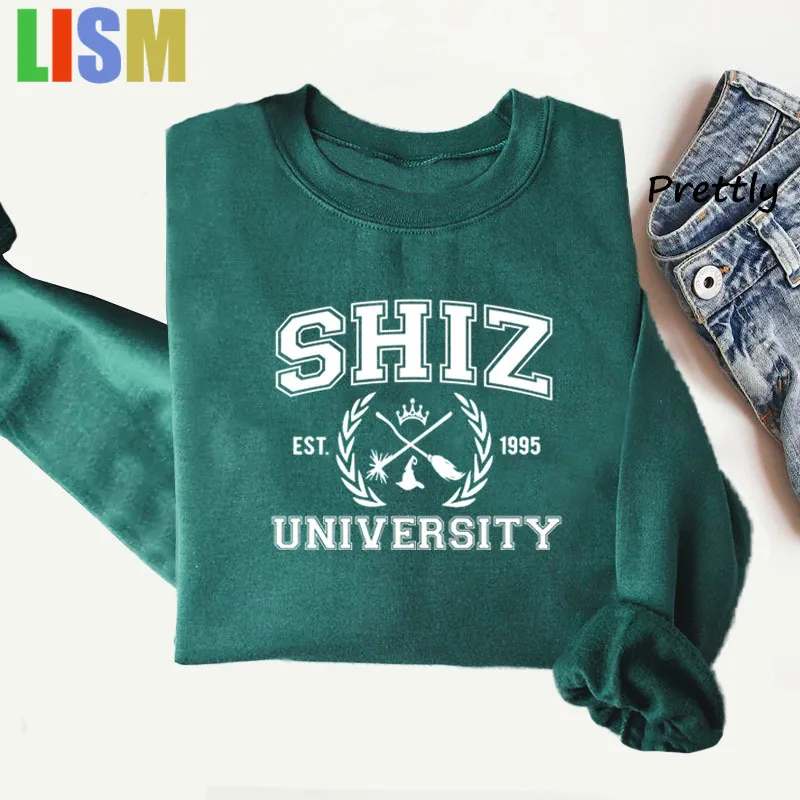 LISM women's winter clothes y2k Sweatshirt Women Aesthetic Wicked Graphic Hoodies Harajuku Pullover Sweat Clothing