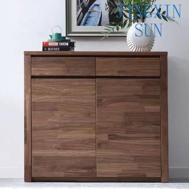 High quality Dark Brown Wooden Shoe Cabinet  Pairs Storage Shelves Organizer Rack
