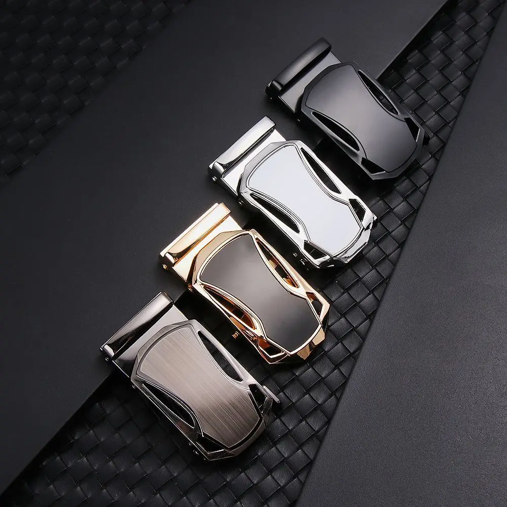 Fashion Adjustable Belt Replacement Buckle DIY Alloy Automatic Buckle Men's Belt Head Men