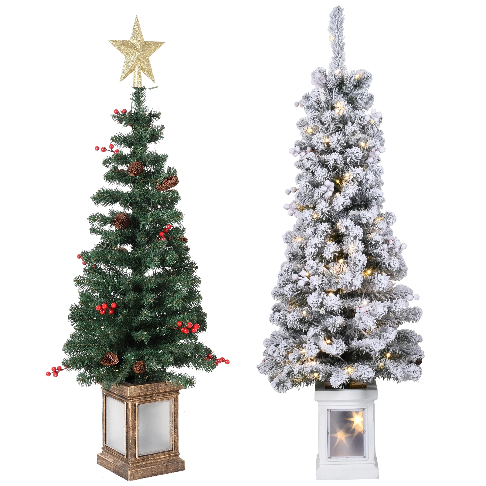 

Рождественская елка Реквизит для фотосъемки 4/4,5 фута Рождественская рождественская искусственная елка с подсветкой Реалистичная искусственная елка в горшке с 8 режимами освещения