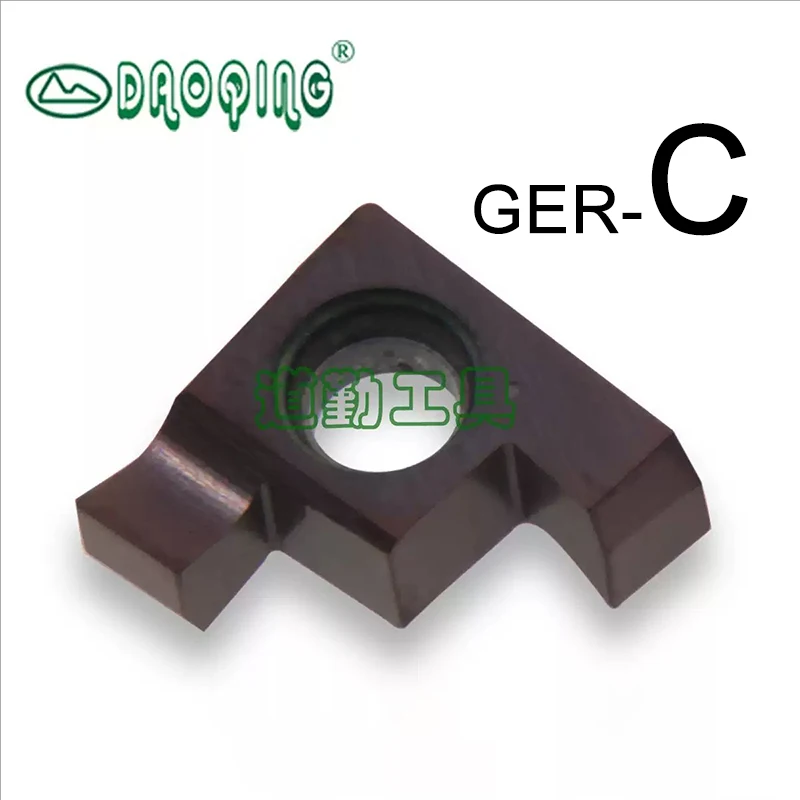 

10pcs DAOQING GER150-A B C D 150 200 Small Hole Slotting Carbide Inserts GER100 GER150 GER200 GER250 GER300