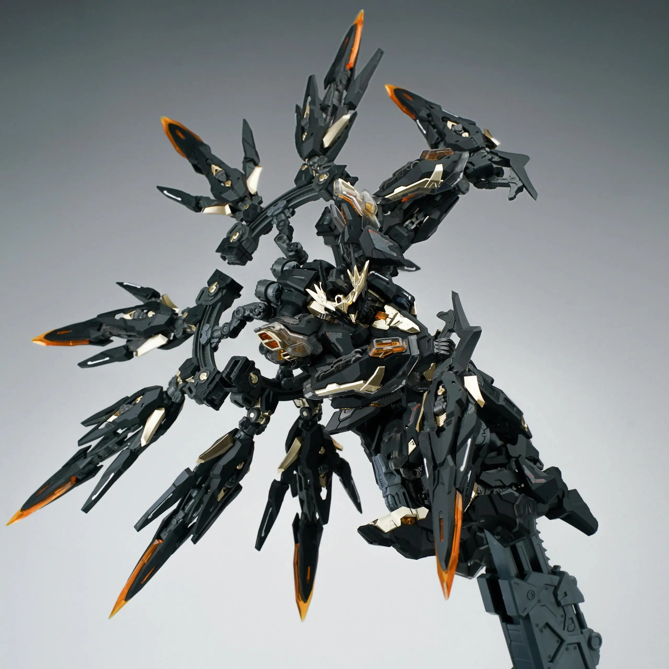 Wanxiang Transmutation Black Apocalypse 1/100 Alloy Pre Built Frame Assembly Model Chinese Original Mecha Collectible For Fans