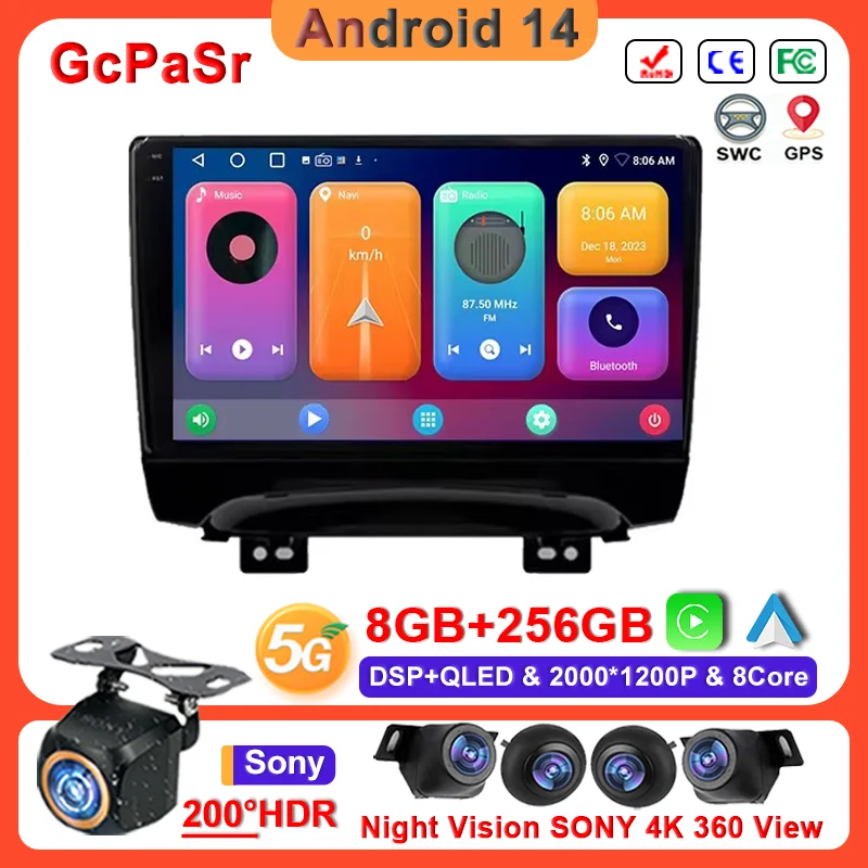 

Android 14 For JAC Refine S3 2016 - 2019 Car Multimedia Video Player Tapte Recorder GPS Navigation Autoradio Radio Stereo 2DIn