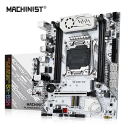 MACHINIST-placa base X99 compatible con procesador Intel Xeon E5 2640 2650 2670 V3 V4 CPU LGA 2011-3 DDR4 ECC, memoria RAM NVME M.2 K9-V5