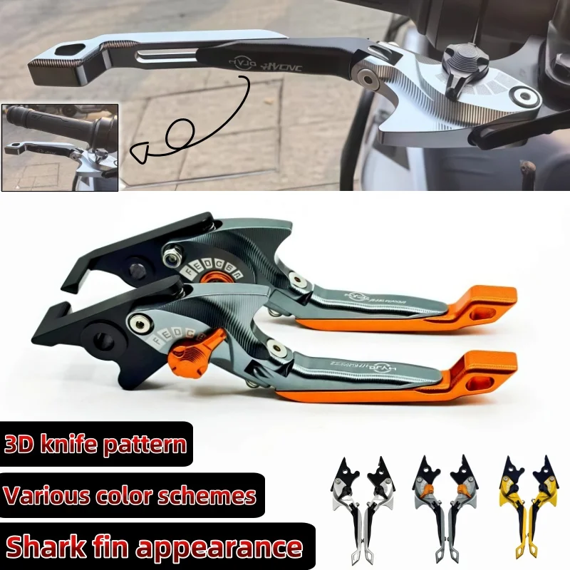 

3D Brake Lever Set For Honda MSX125 SF/MSX125 2014-2018 Motorcycle Parts Foldable Adjustable Handle Levers 2015 2016 2017