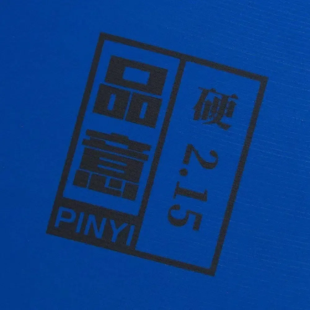 PINYI Cui Feng /ZhenHai Blauer Schwamm-Tischtennisbelag mit hochdichtem, viskosem, klebstofffreiem Bezug, speziell für den Vorhandbereich entwickelt. – Detail 5