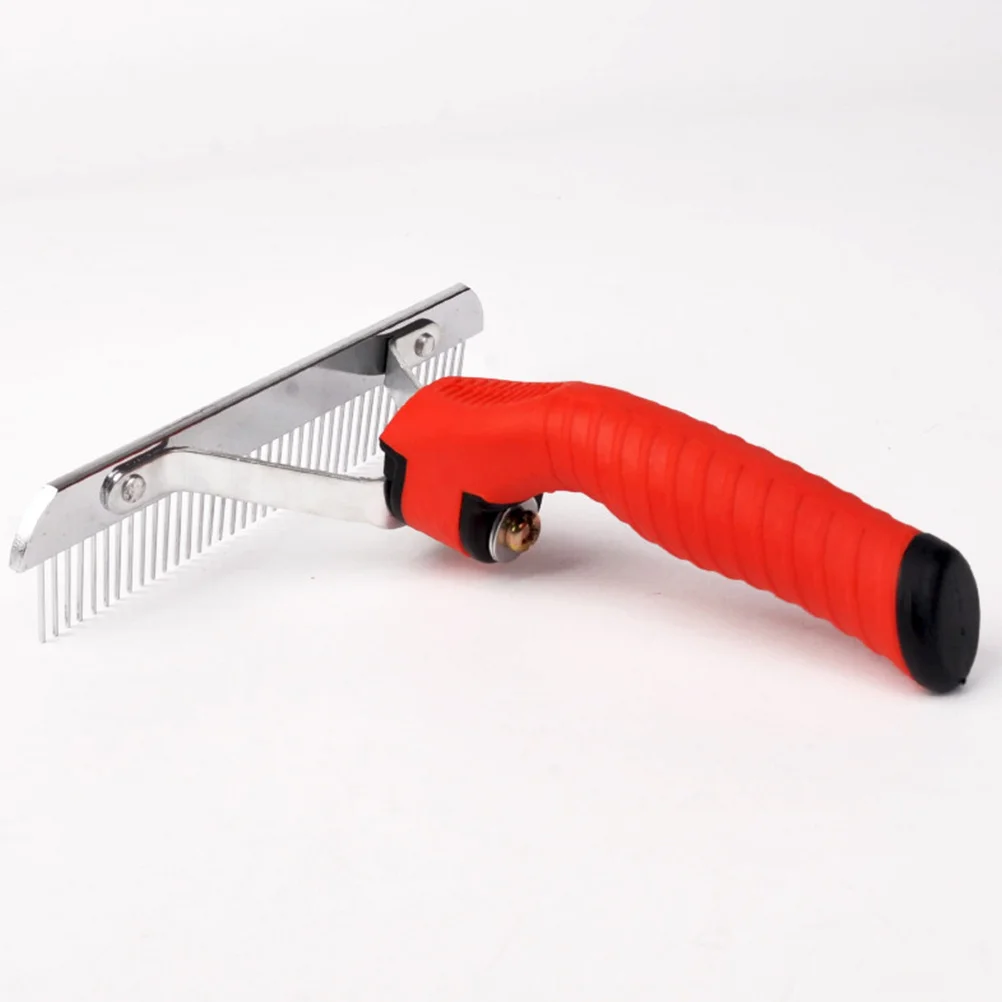 

Pet Hair Comb Rake Design Single Row Easy Use Grooming Tool Dog Cat Pet Supplies Home Rake Design Dog Hair Comb