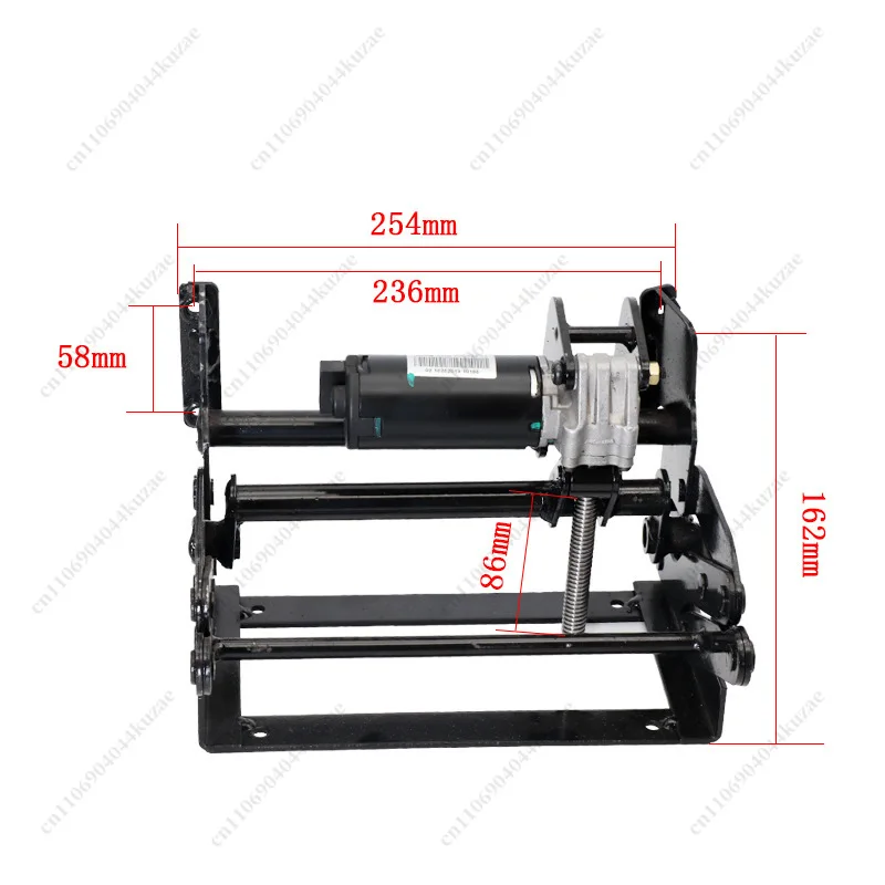 Electric Leg Rest Frame Modification Parts, Universal Retractable Footrest Bracket for MPV & RV Aviation Car Seats