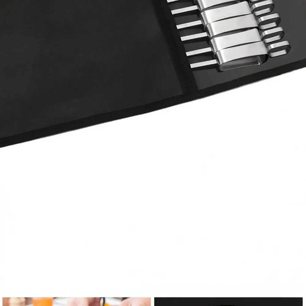 Professional Stainless Steel BBQ Sticks Flat Kabob Skewers With Slider Pusher Easy To Clean Outdoor Cooking Accessories