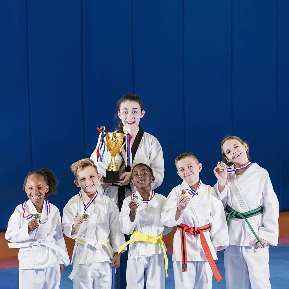 

Trophy Cup Gold Achievement Trophies Metal Award Trophy Cups Large Sculpture Trophies No Lid for Party Ceremony