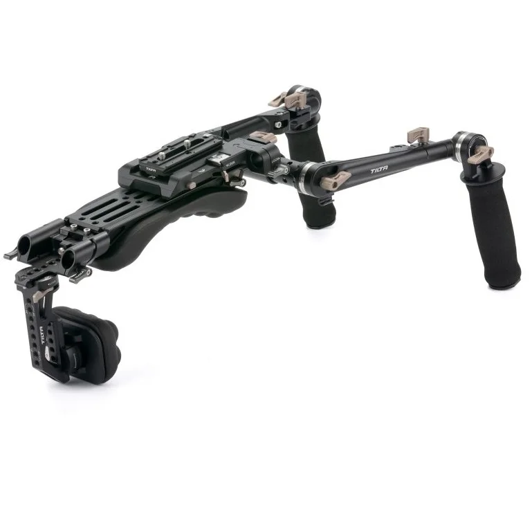 Lightweight Shoulder Rig  TA-LSR-B Compatible with Most Compact Cinema Cameras and DSLRs D JI Ronin 4D