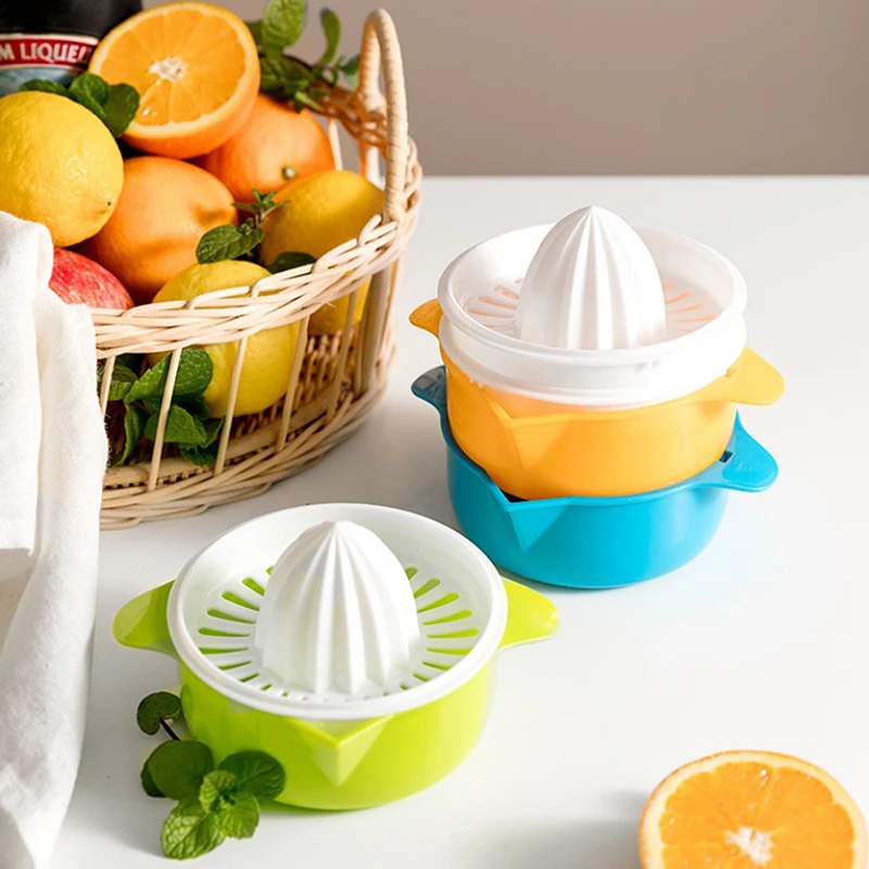 Orange Manual Lemon Juicer Mini Fruit Juicers Wooden Lemons Squeezer Portable Hand Press Citrus Juice Kitchen Tool