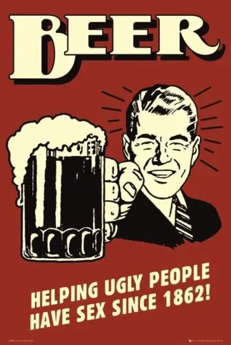 Beer Helping Vintage Retro Metall-Blechschild, Poster, Plakette, Garage, Wanddekoration, A4-Aluminium
