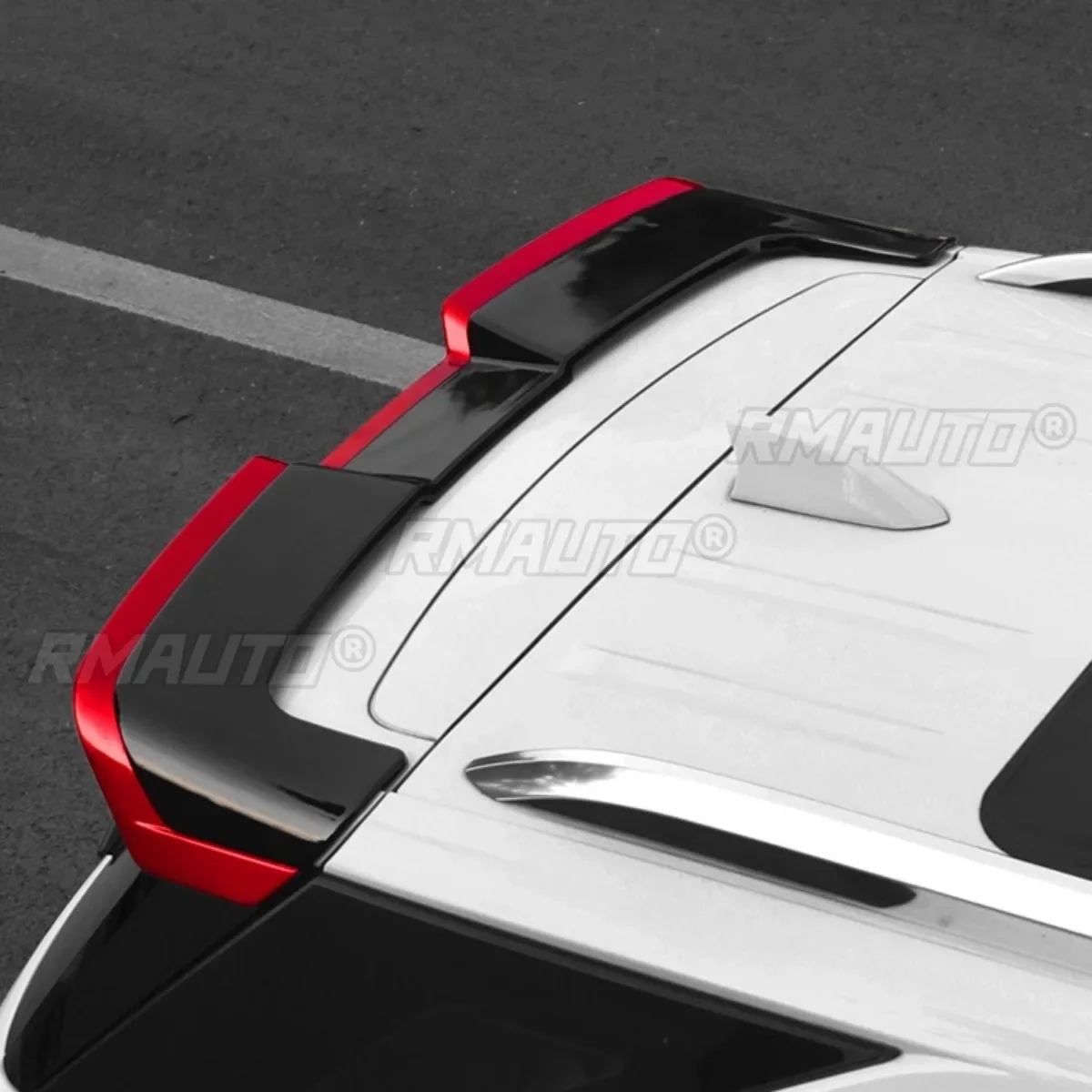 For Equinox Body Kit Rear Trunk Wing Spoiler Matte Black Sport Style Rear Spoiler Wing for Chevrolet Equinox Car Accessories - view 4