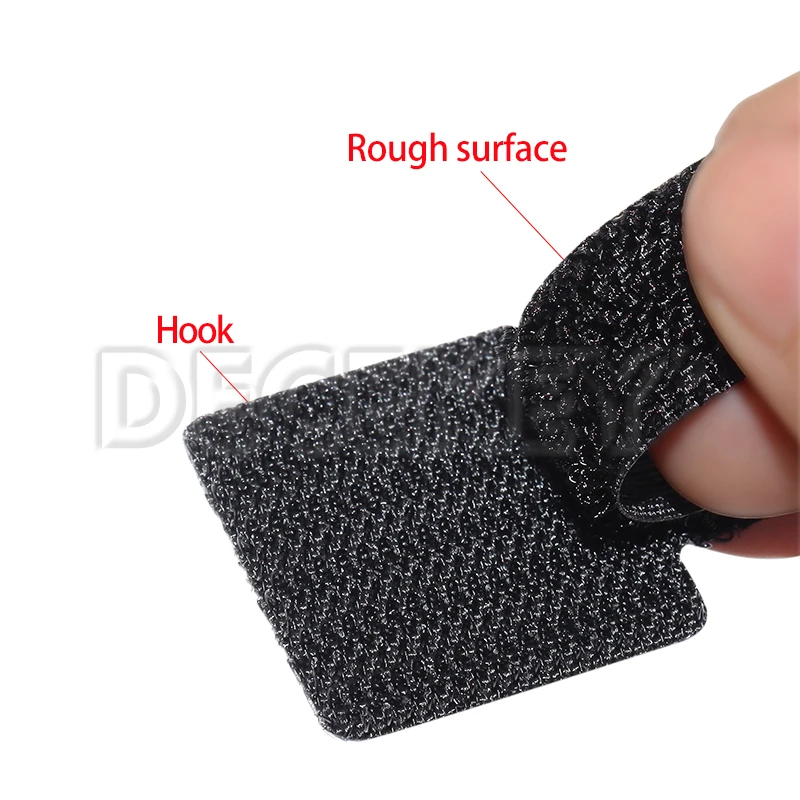 Self Adhesive Adjustable Cord Organizer Straps Desk Management Ties Fastening Wire Reusable Cable Organizer Cord Rope Holder