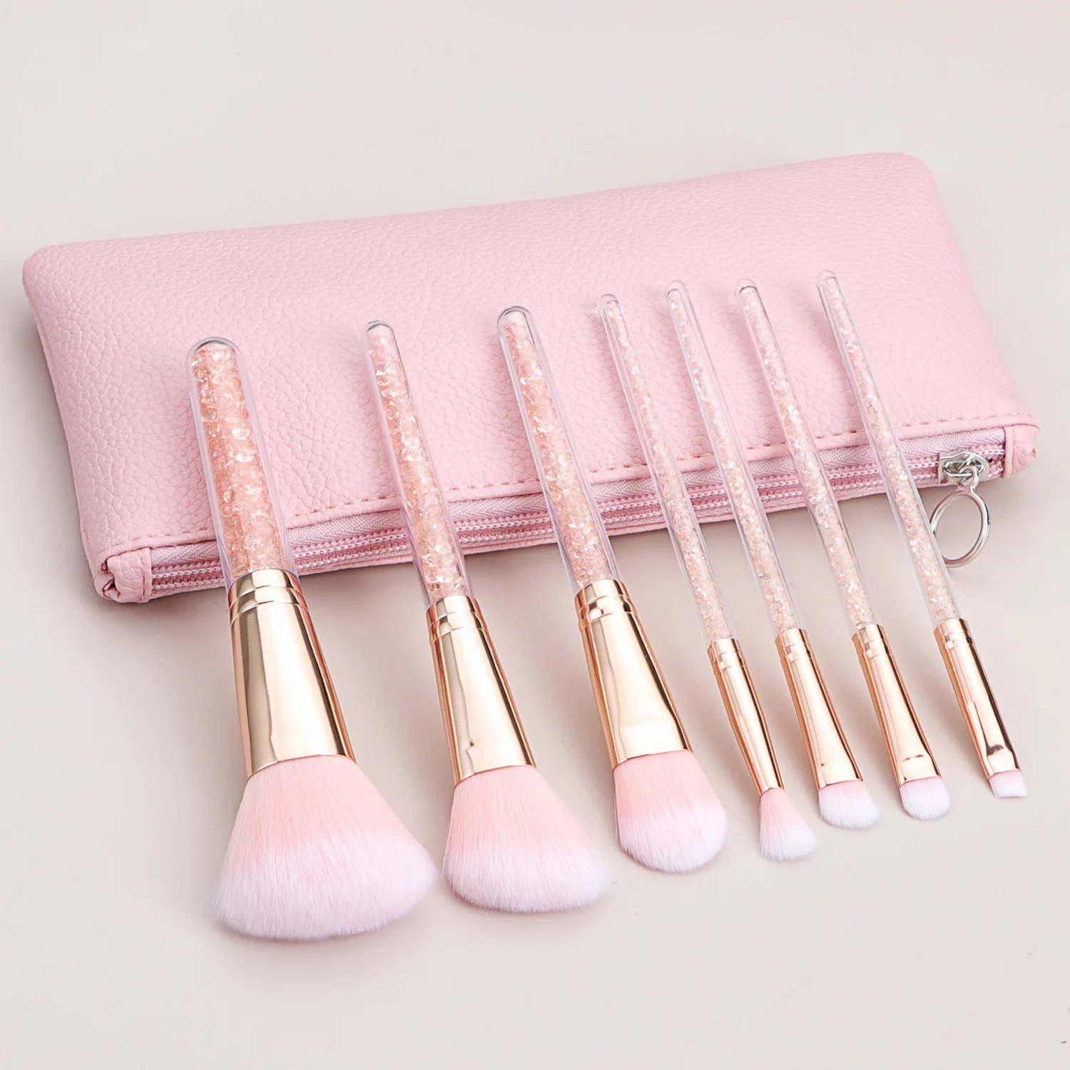 

Набор ультрамягких кистей для макияжа из 7 предметов с полиуретановым чехлом — стильные косметические кисти для профессиональных косметических инструментов