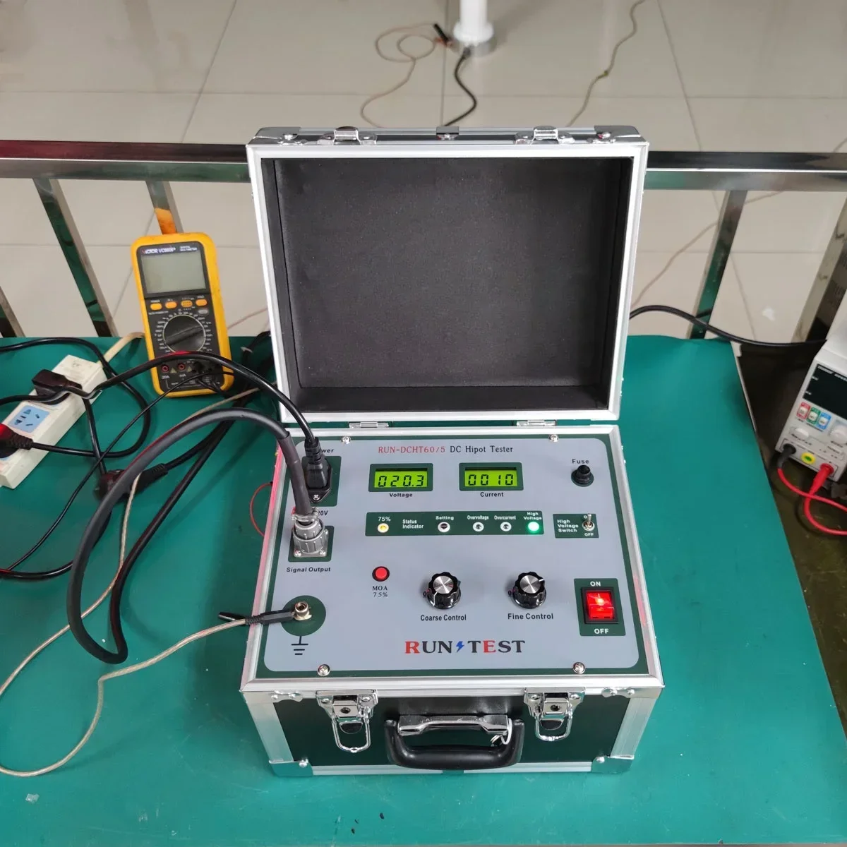 

80kV DC Withstand High Voltage Tester Hipot tester DC High Voltage Hipot Kit DC High Voltage Generator