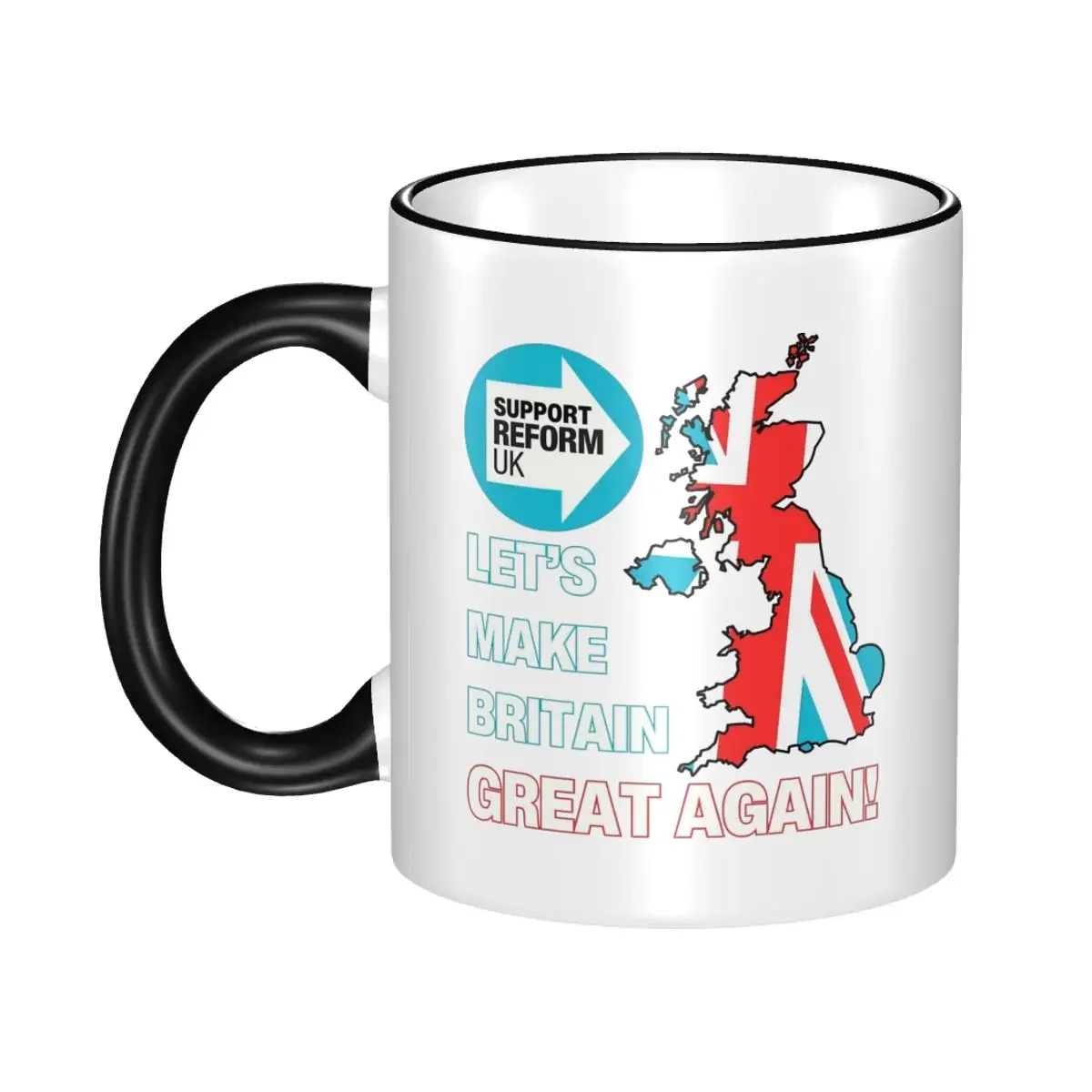 Реформа поддержки 2025 года, Великобритания и Давайте сделаем Великобританию снова великим, аксессуары, кружка, кавайная чашка для чая