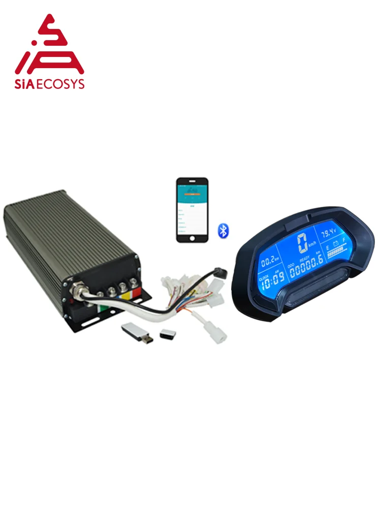 Sabvoton SVMC72150 V2 72V 150A Controller con Display CT-22 per 3000w 70KPH E-Bike E-Scooter E-moto