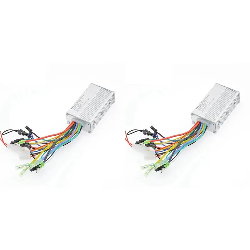 AB66-2X 36V-48V 250W 350W Universal Brushless Electric Bicycle Controller Brushless Speed Motor Controller E-Bike Scooter.