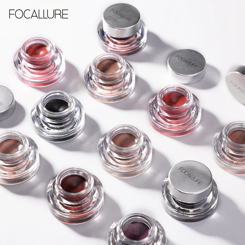 FOCALLURE-pomada para cejas, Gel delineador de ojos, impermeable, larga duración, textura cremosa, tinte, esculpido, cosmético, venta al por mayor