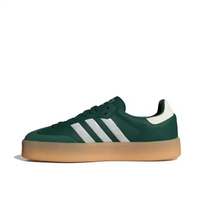 

Adidas Originals Sambae W Универсальные удобные повседневные низкие туфли для женщин зеленые IF1835