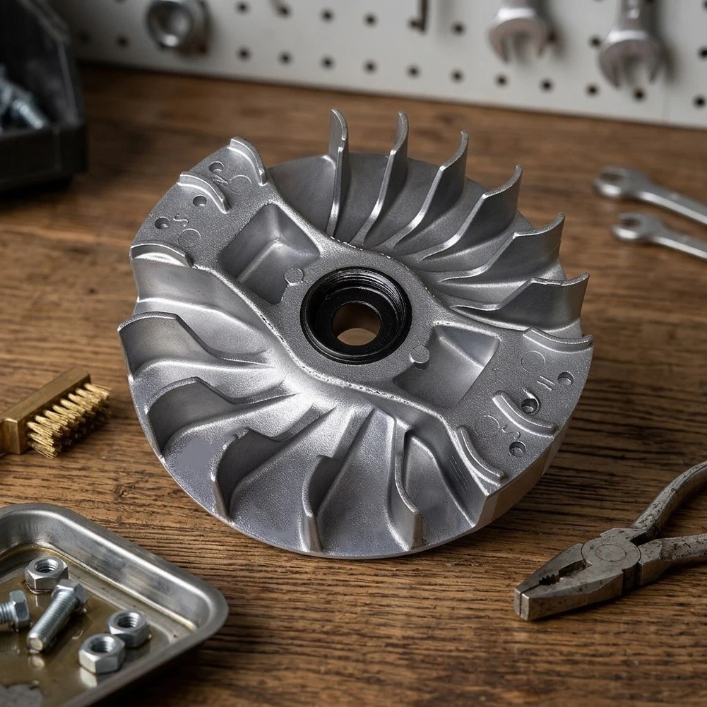 Cutting Machine Flywheel Accessory TS700 Flywheel for Power Tool Part Precision Engineered High Efficiency Balance