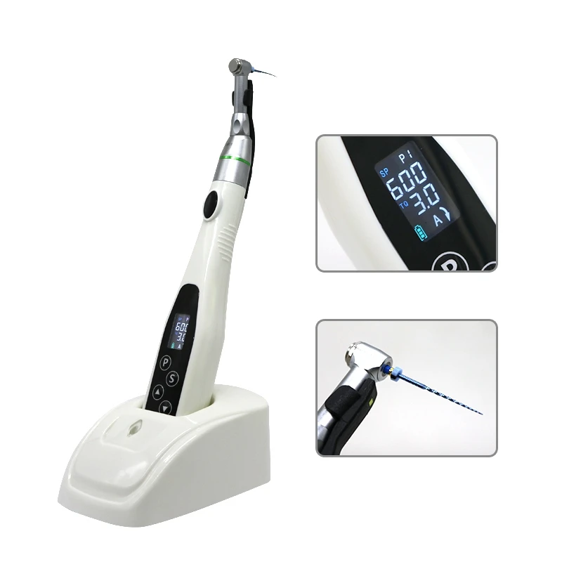 Endodontic Instrument Dental Wireless Endo Motor Smart With LED Lamp 16:1 Standard Contra Angle Low Speed Handpiece Dentistry