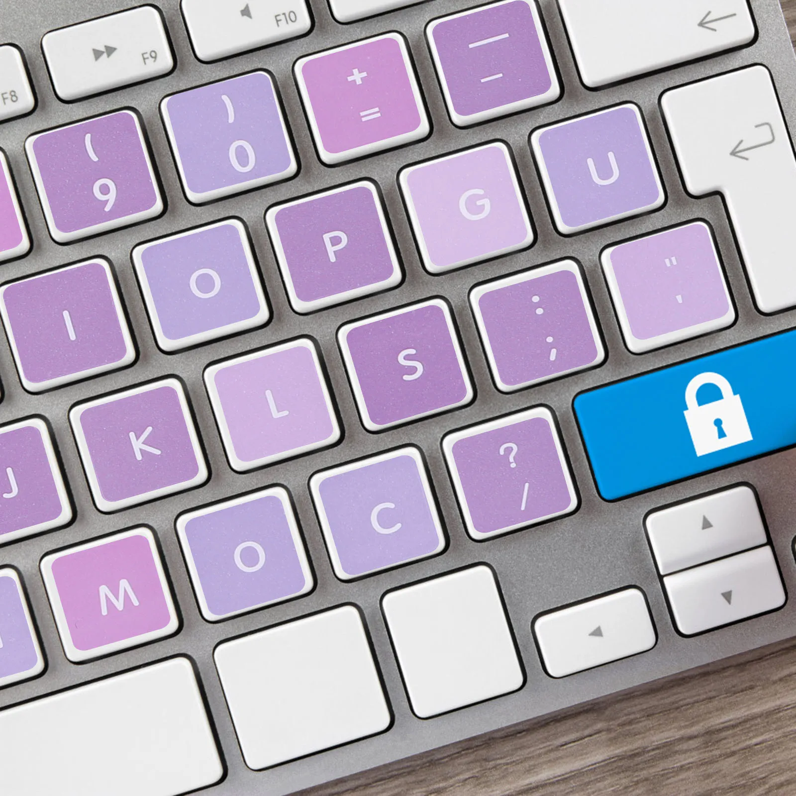 

6Pcs Universal Keyboard Stickers English Replacement Letters for Laptop Desktop Computer Keyboard Typing Experience