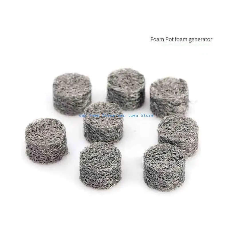 RXJE Sitko ze stali nierdzewnej Lanca pianowa Tablet Filtr siatkowy Pistolet Zamiennik generatora Siatka wysokiej jakości