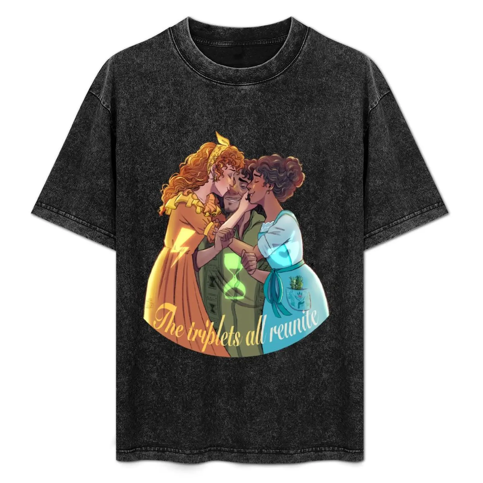 Triplets T-Shirt Plus Size Comfort Fit Tee