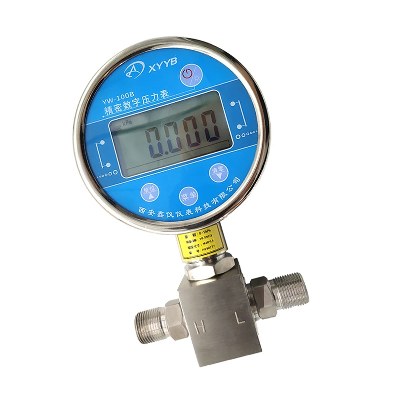 

Hot Sale High Precision Digital Pressure Gauge Differential Pressure Digital Hydraulic Pressure Gauge Manometer