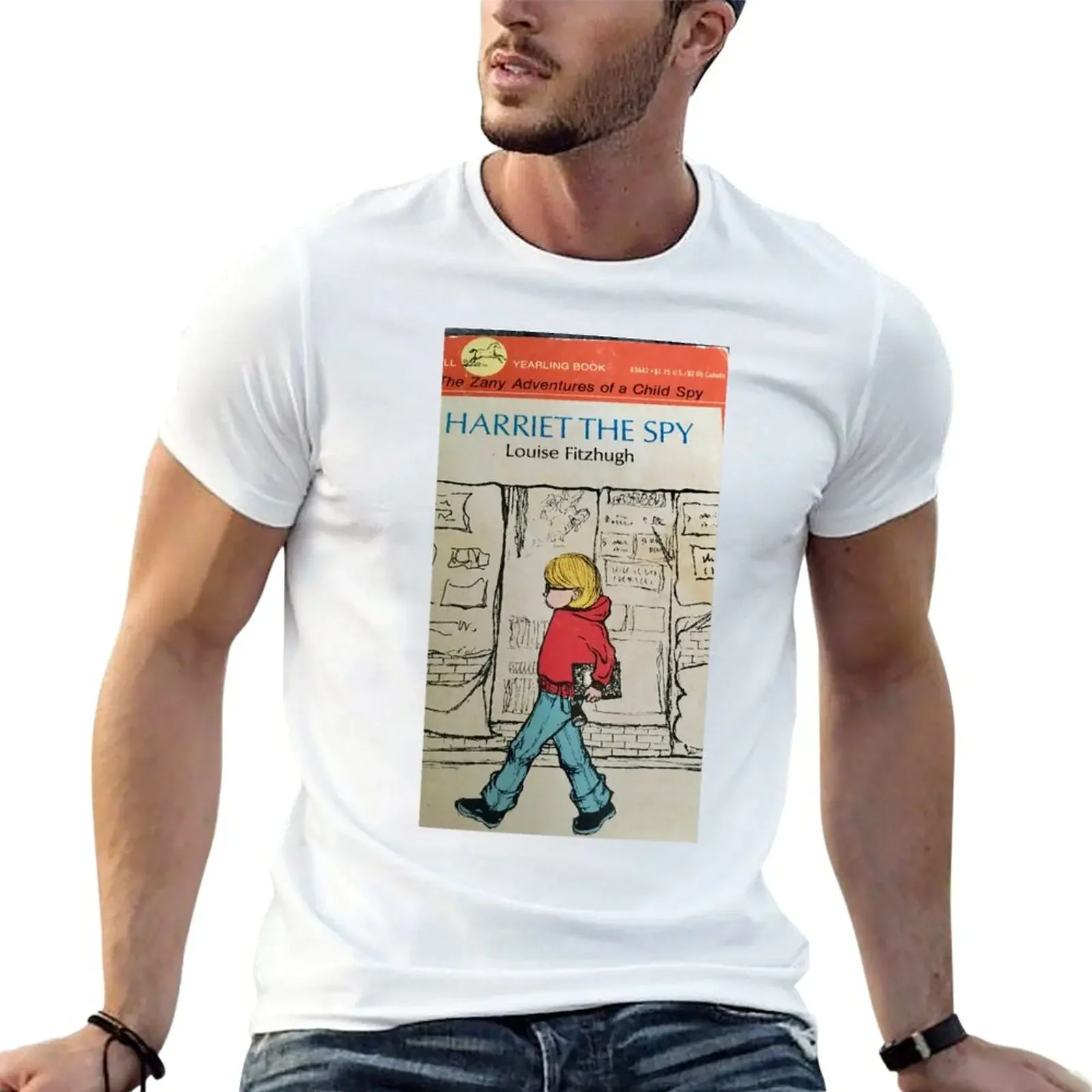 

New Vintage cover of Harriet the Spy T-Shirt custom t-shirts graphic t shirts summer tops clothes for men
