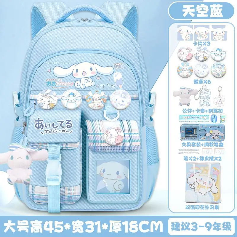 Sanrio Kids Backpack for Girls, Cute Melody High-Quality School Backpack, Back to School Backpack