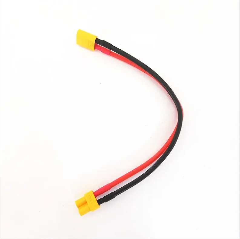 XT30 ذكر إلى XT30 موصل سالب التوصيل XT30 تمديد كابل الرصاص سلك السيليكون 16AWG 14AWG